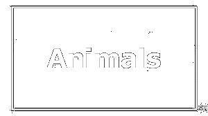 Animals Menu at Smart Digital Television