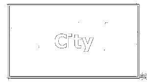 City Menu at Smart Digital Television