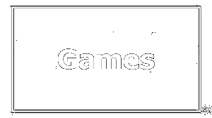 Games Menu at Smart Digital Television