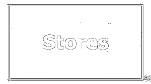 Stores Menu at Smart Digital Television