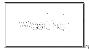 Weather Menu at Smart Digital Television